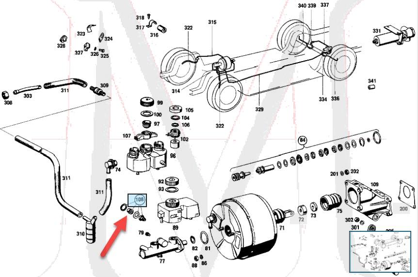 BRAKE CYLINDER GROMMET