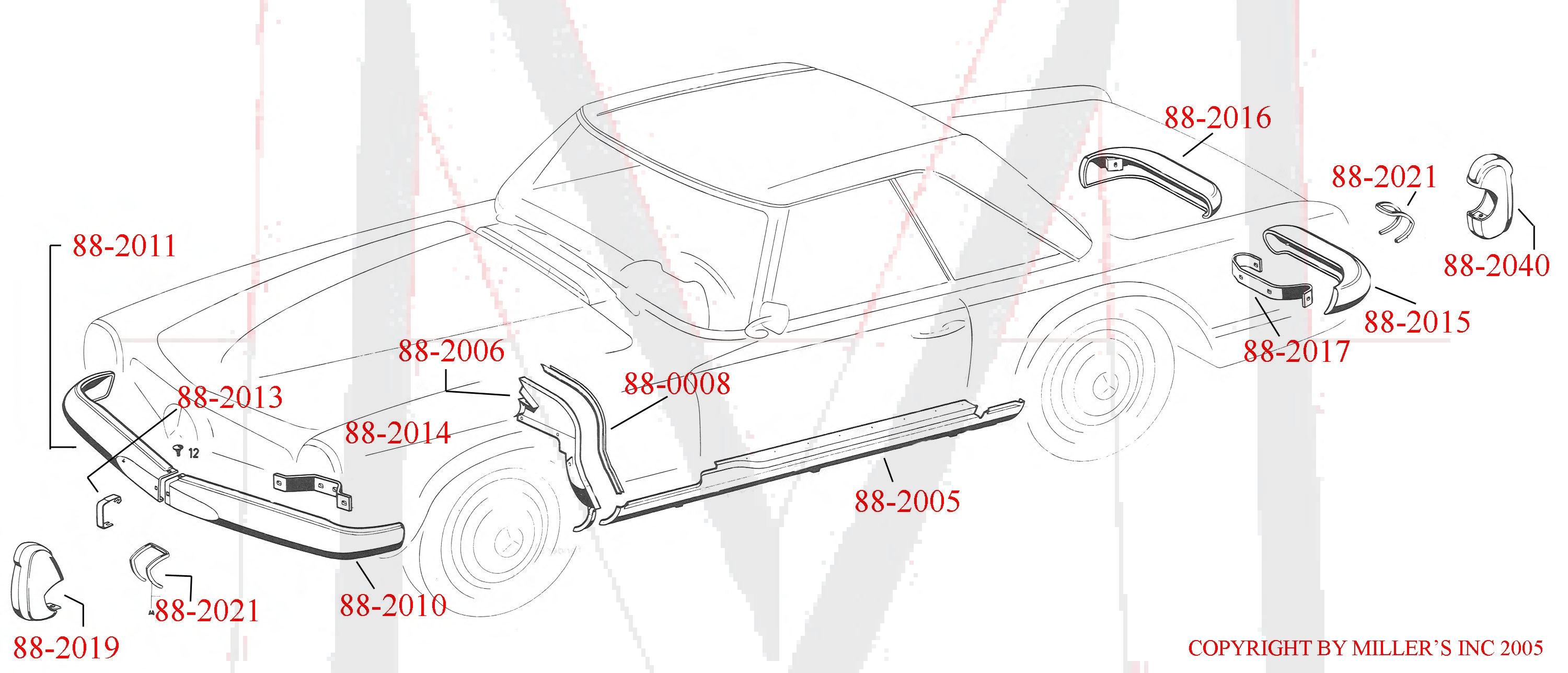 REAR BUMPER - RIGHT SIDE