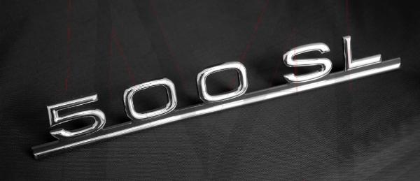 500SL TRUNK EMBLEM