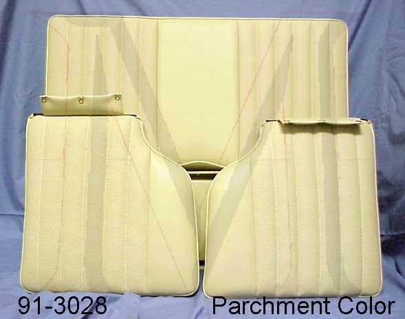 REAR SEAT - ALL 107 SL CHASSIS