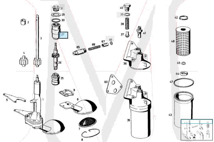 THRUST PIECE (THRUST,OIL PUMP)