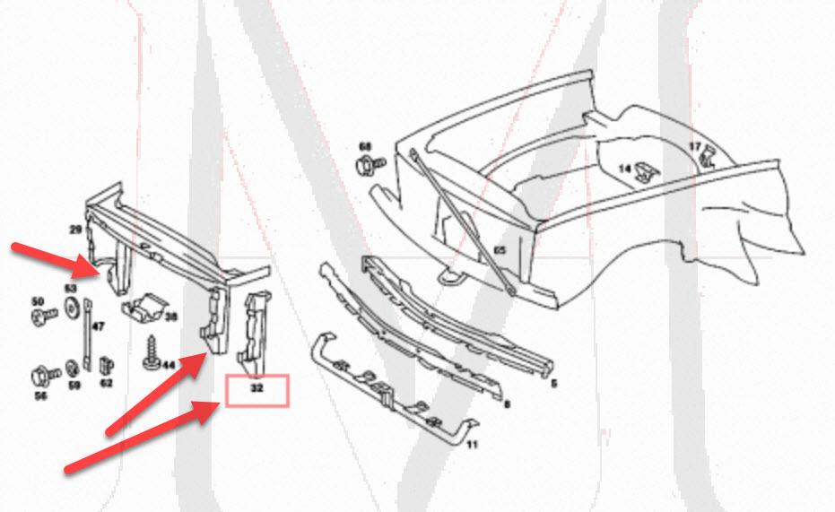 RADIATOR SUPPORT BAFFLE
