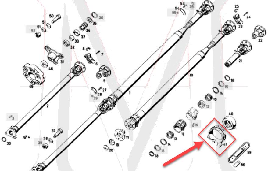 DRIVE SHAFT SUPPORT BRG