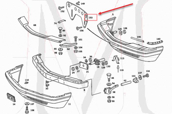 FRONT LICENSE MOUNT PLATE