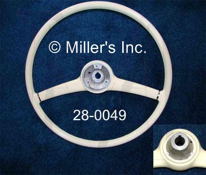 STEERING WHEEL - IVORY COLOR