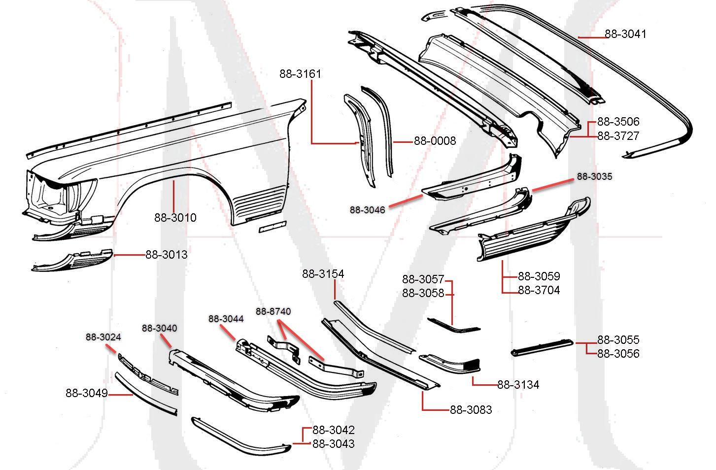 BUMPER STIFFNER - RIGHT