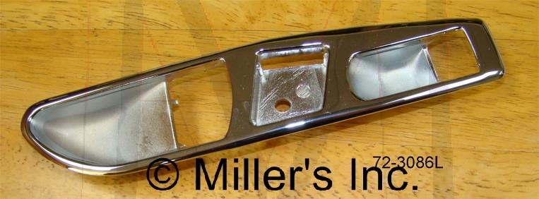 INTERIOR DOOR HANDLE ESCUTCHEON