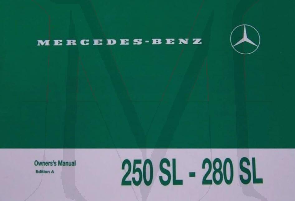 OWNERS MANUAL 250/280SL